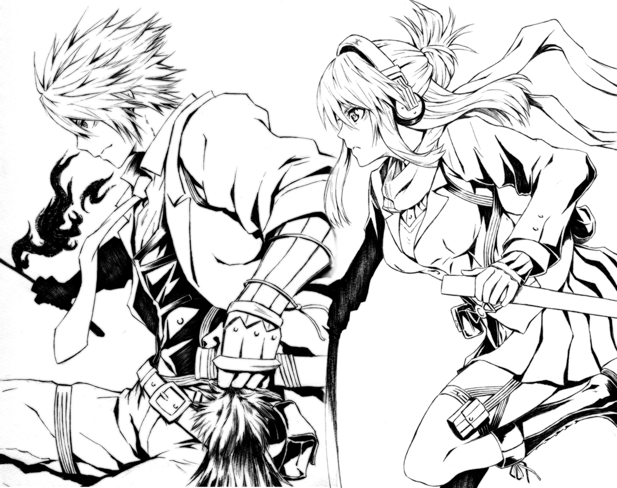 なんかアナログで描いてた過去絵のほうがイキイキしてる気がして悔しい…一体どうしたら…お"ぉ"ぉん 