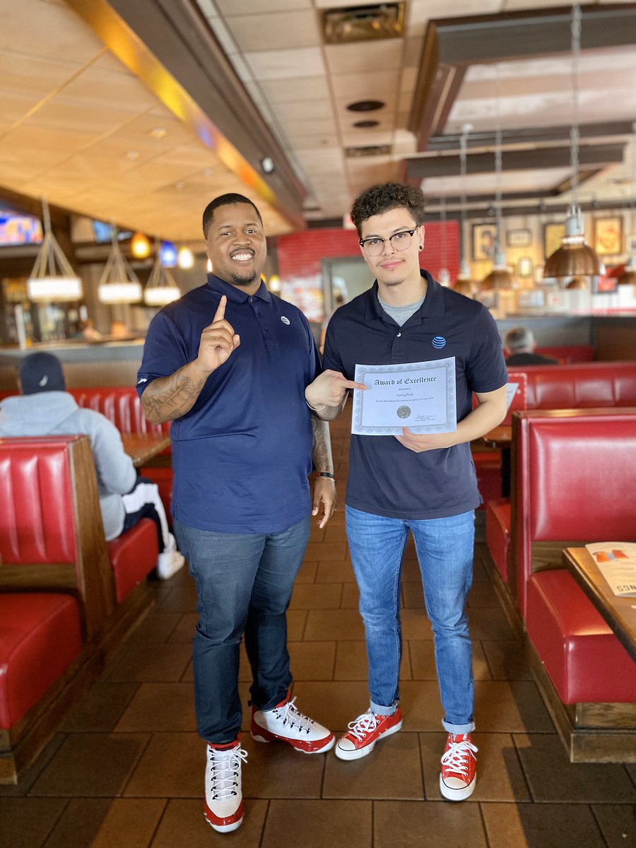 Here we are again... Number 1 in popps and VGAs for the whole district and company last month!! Really proud of my team for the work they put in 🔥🔥@DaijuanDavisSr @attportablesel1 <a href="/JakeAraghi/">Jake Araghi</a> @ATTPortablesEVD <a href="/Ciara_Wills/">cwills</a>