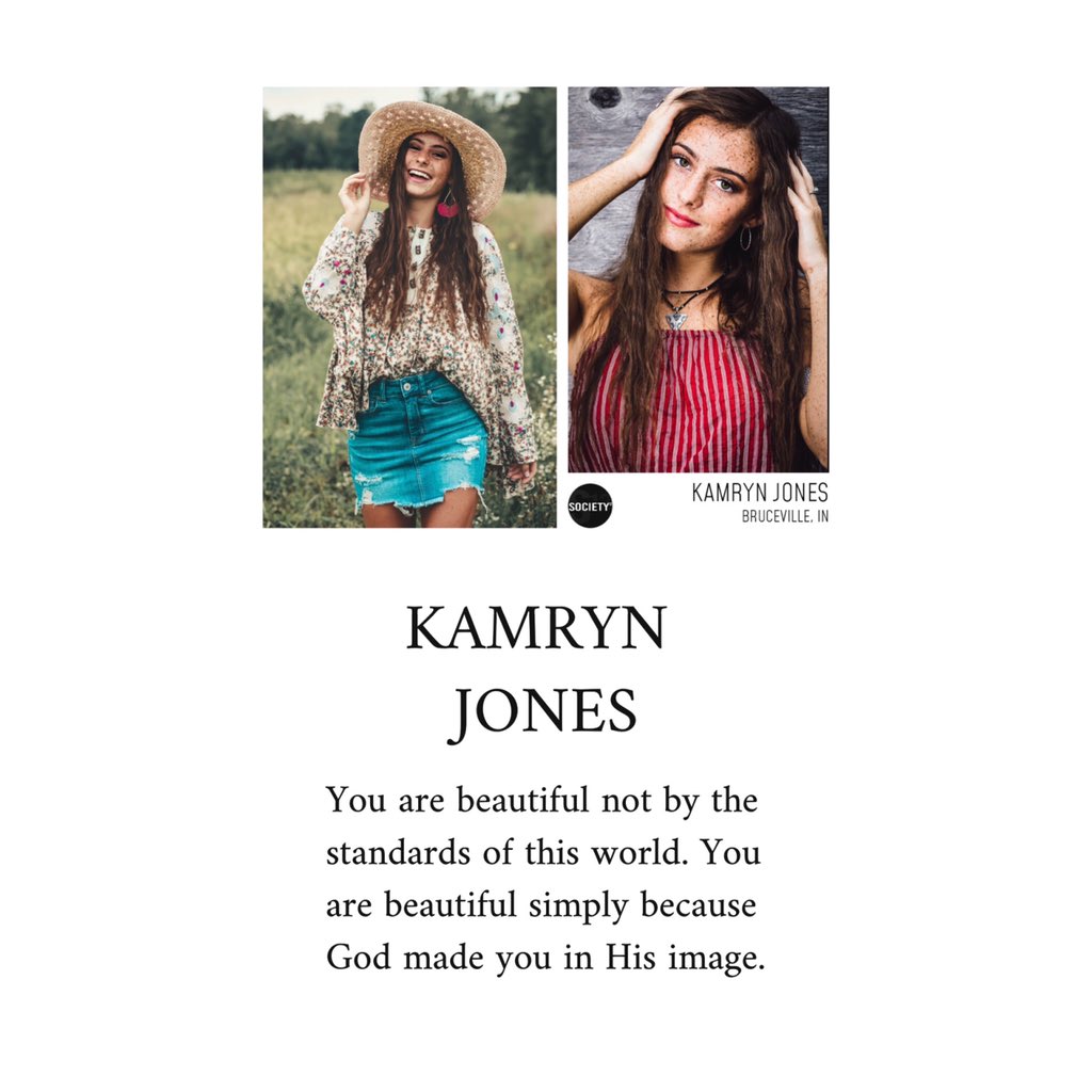 Society 12 Model Competition is quickly approaching! I want to wish good luck to Kamryn as well!! Finalists will be announced in a few short weeks...good luck ladies♥️