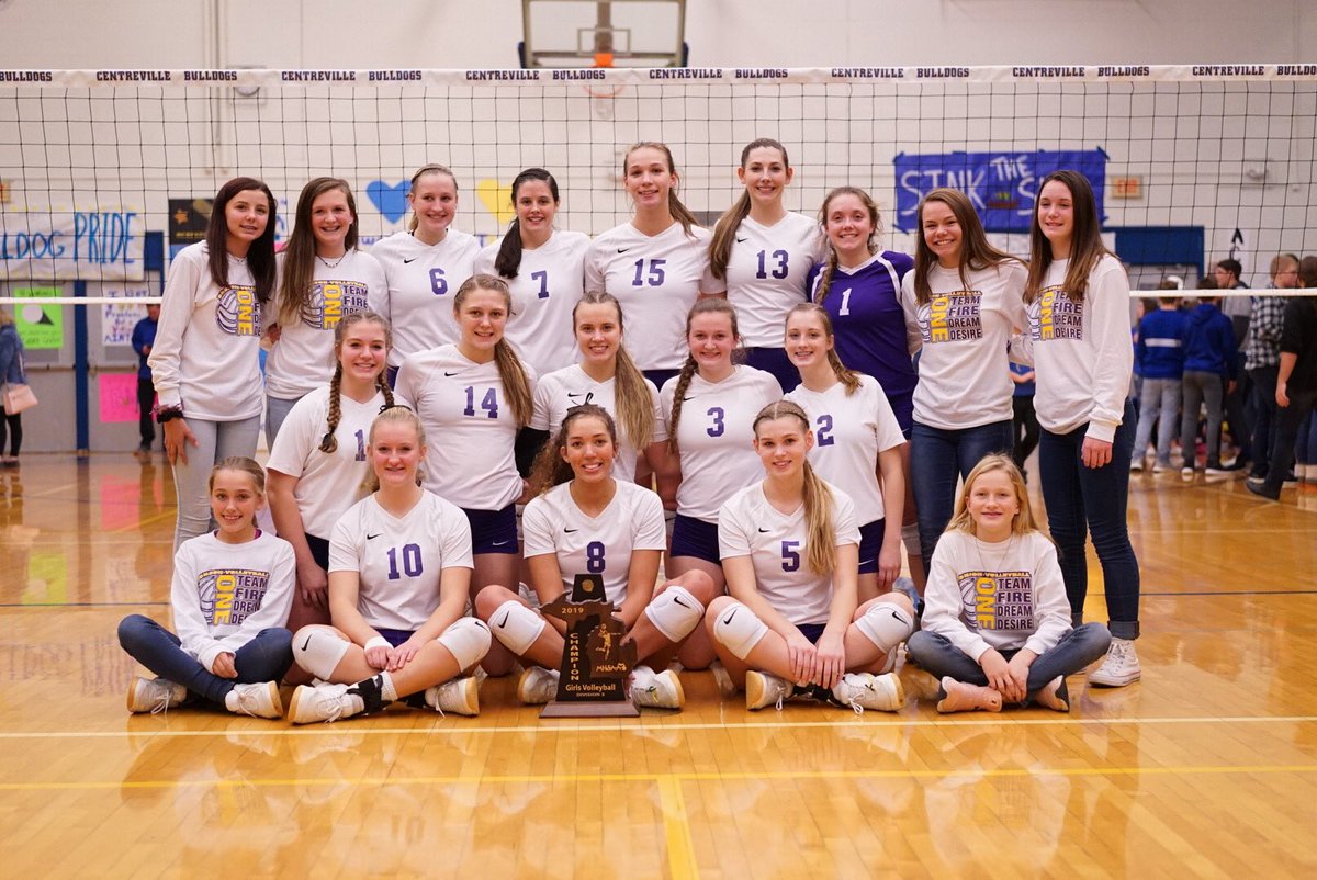 Congratulations to the Bronson volleyball team in winning a district title tonight. (Photo: Ferrell Mayes)