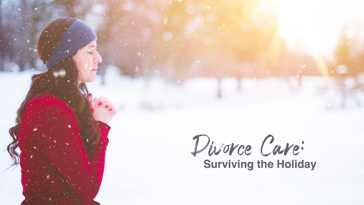 Crossroads140's tweet photo. Divorce Care: Surviving the Holiday
November 18 | 6:30-8:00pm| Westminster
Separated or divorced? Get the necessary tools needed to survive the holidays. https://t.co/W9vt5bbRaL https://t.co/Dr8HhacdsP