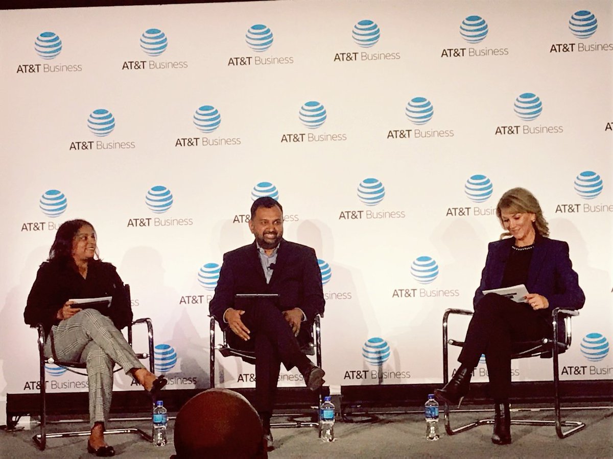 roopa_shree's tweet image. It was an honor to be part of the panel discussion on evolution of #intelligentnetworking at the #attbizsummit this week. This event keeps getting bigger and better every year! @ATTBusiness  @Frost_Sullivan #SDWAN #SDN #NFV
