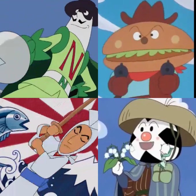 2019年はアンパンマンでこんなエピソードが観たい ナガネギマンとかつぶしまん、ハンバーガーキッド、ロールパンナ