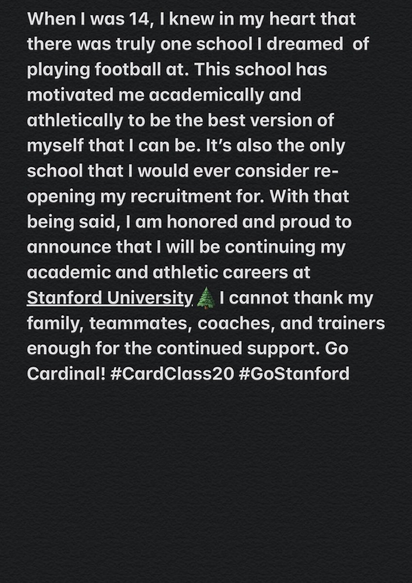 cfilk9_'s tweet image. FEAR THE TREE❗️🌲 #CardClass20 #GoStanford