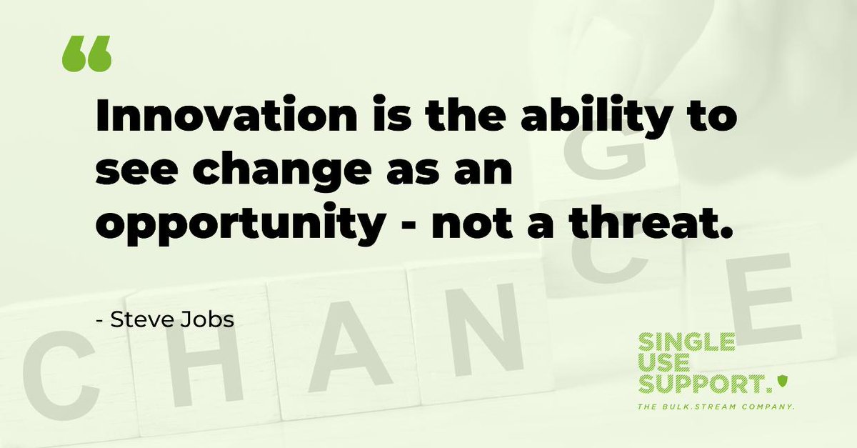 SUSupport_'s tweet image. Are you ready for #change? 
With #singleusetechnology by Single Use Support you can #optimize your #process to maximize your #profit!👌 
_____________
Check us out: ecs.page.link/bfKq7