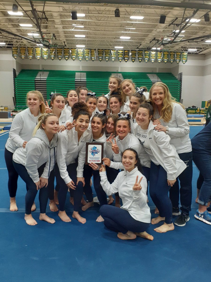 MrsWhite619's tweet photo. Midd South Gymnastics team placed 2nd in the state; this is absolutely amazing! I love coaching you all ❤ @middsouthgym @MiddsouthNation @MHSSPrincipal https://t.co/yBSfZp34Bv