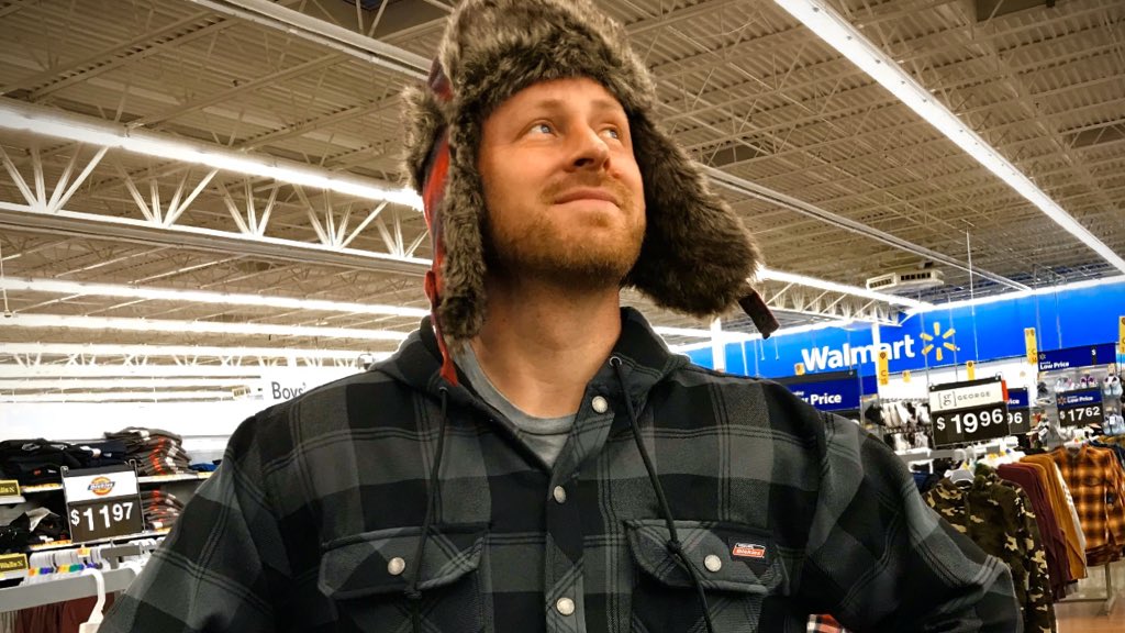 BusSerenity's tweet photo. Introducing the worlds newest lumberjack... I might be a just little excited for the Alaska and Canada parts of our travels. What aisle is the maple syrup on? 
Prince Harry incognito
#lumberjack #fttravel #canada #PrinceHarry ? #alaska #beard #BEARDS      https://t.co/Lpu2PjnbAQ https://t.co/pXBxOtCqp3