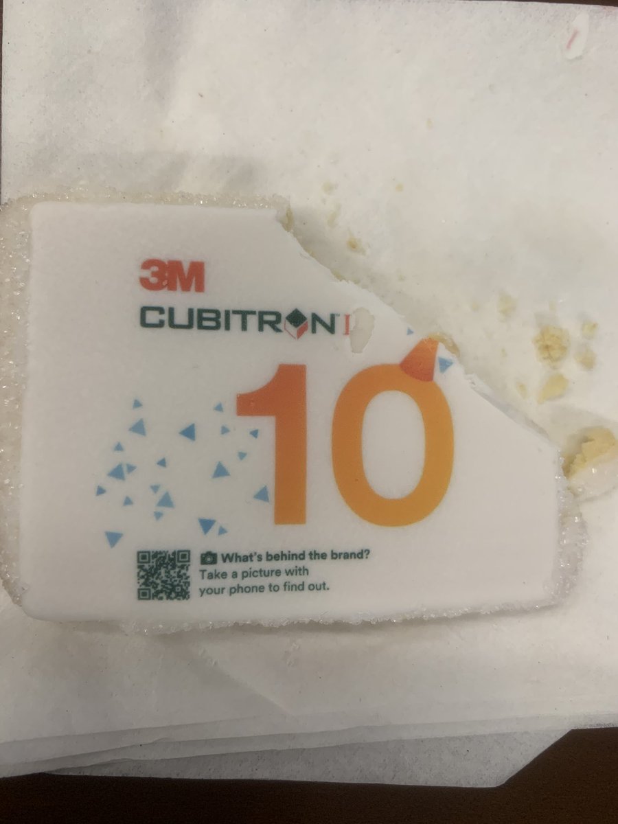 1DebaratiSen's tweet photo. 10th anniversary celebrations for our incredible #CubitronII Brand kicked off with a Spirit Day recognizing @3M #Abrasives Alumni n current team, story telling, lots of laughs and getting ready for a strong 2020! https://t.co/GUYKxVzygz
