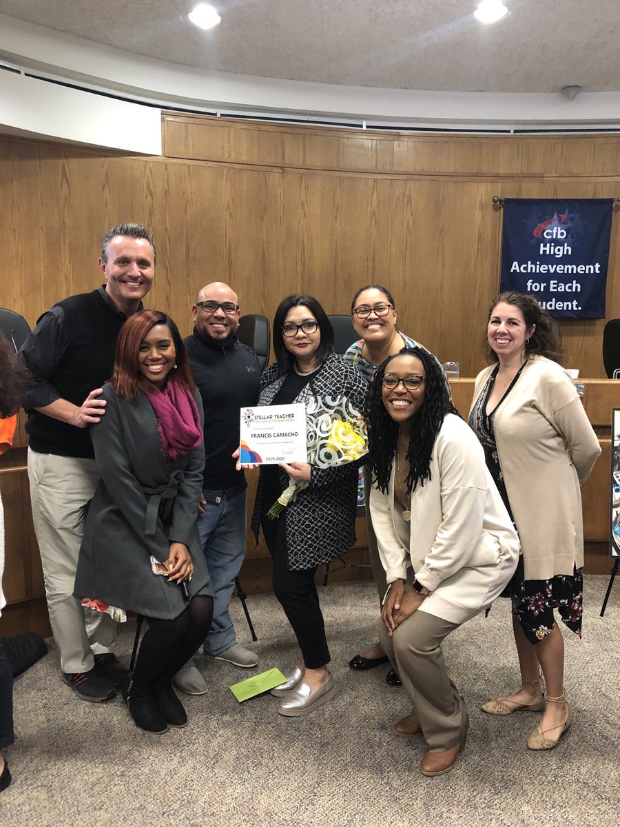 msdavilla's tweet image. Mrs. Camacho you’re the best!  Congratulations on being ⁦@cfbLongFalcons⁩ teacher of the 9 weeks!  #talonterritory