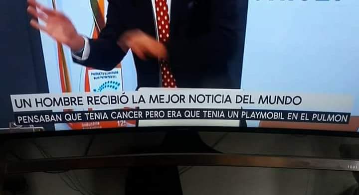 A ver tampoco sé si es la MEJOR noticia pero bueno