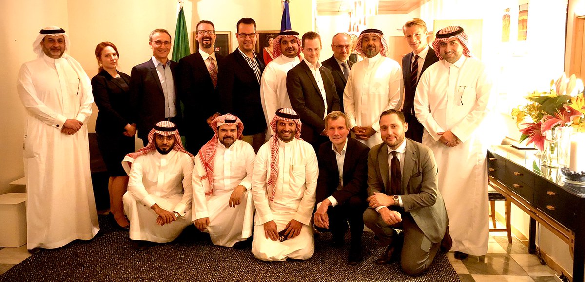 Great discussions when I invited members from the Asbar Forum and some Swedish companies for a discussion on business opportunities and challenges in KSA the other night.