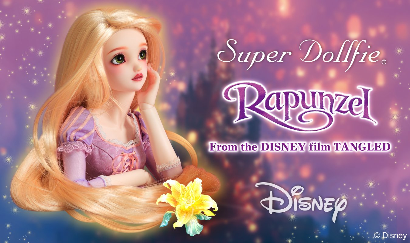 商品詳細原型制作Super Dollfie ~Rapunzel~ ボークス ラプンツェル