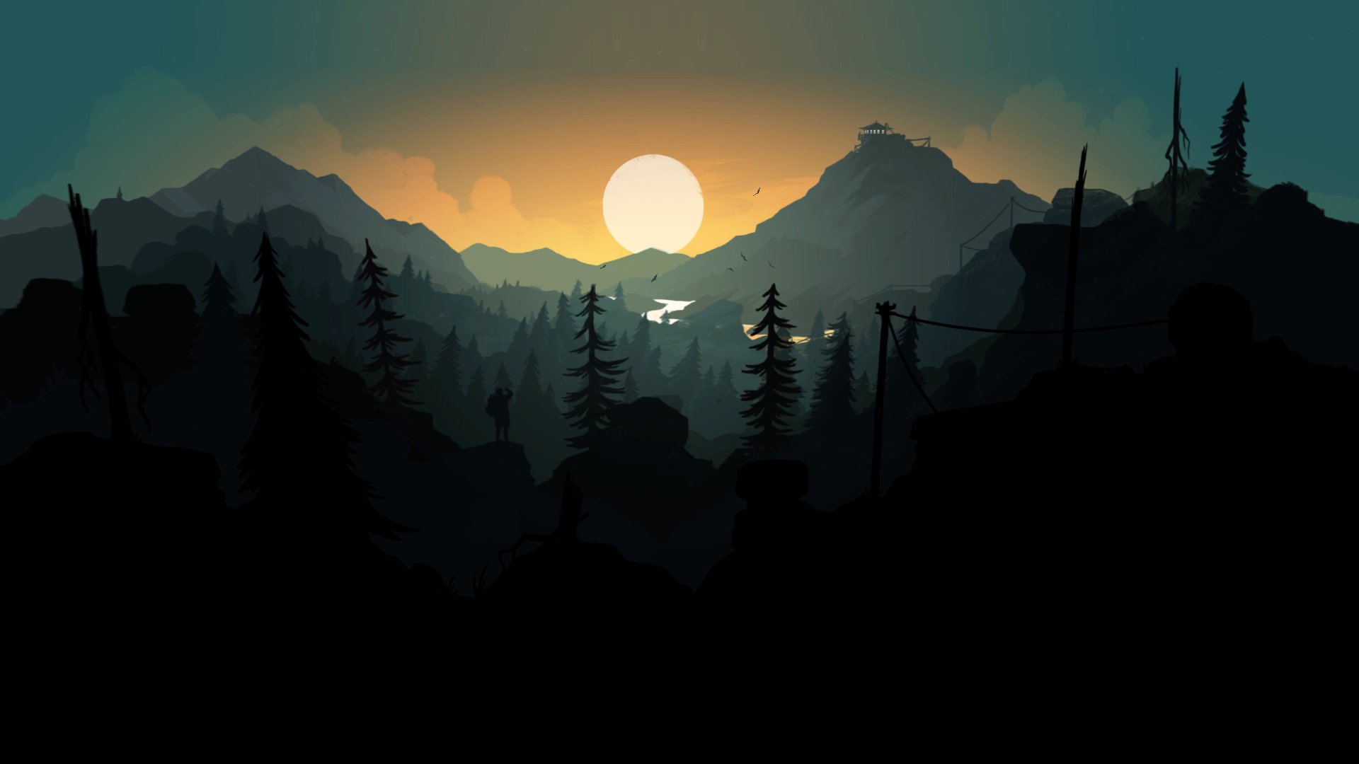 Firewatch wallpaper