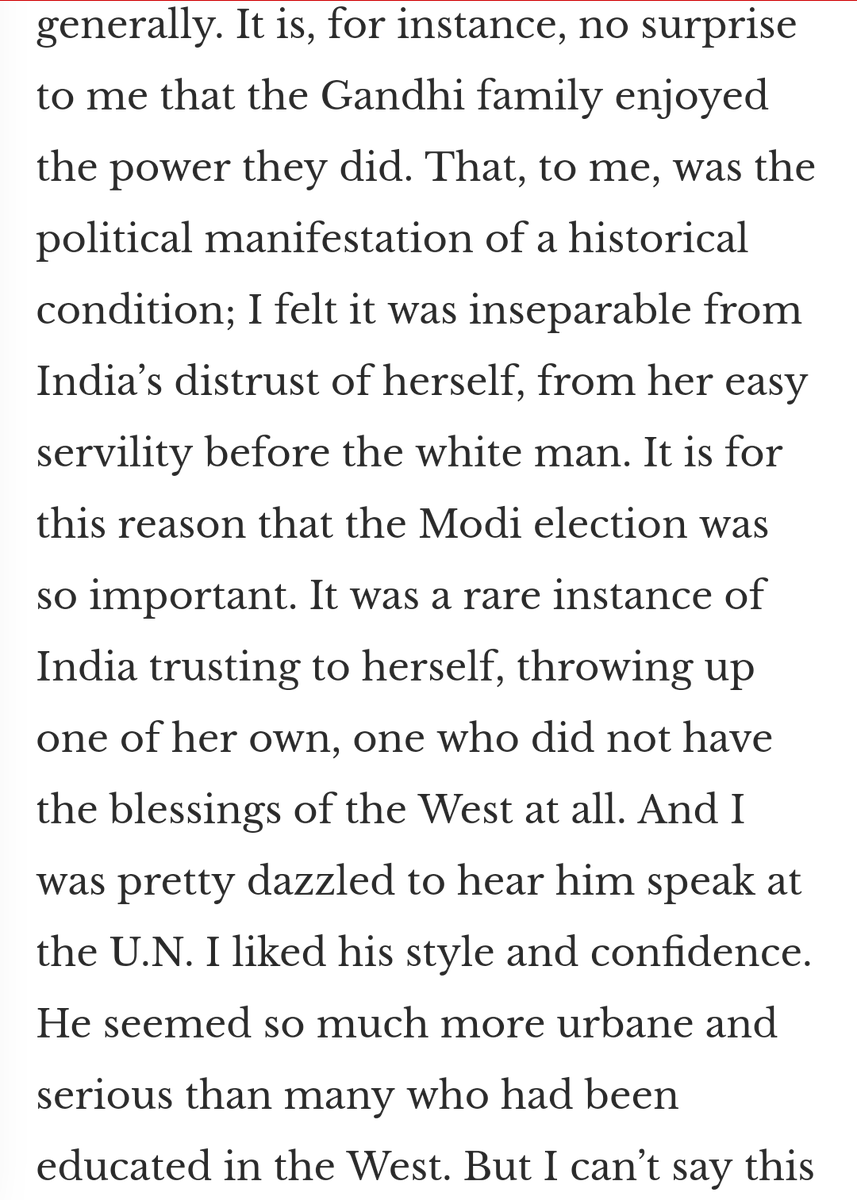 2) Taseer was one of those cloistered Westernised elites who romanticize fascist reaction to assuage their guilt about their own privelege.Only a tortured creature of the old elite could portray the victory of Brahmincal Hindutva as India's long suppressed voice finding utterance