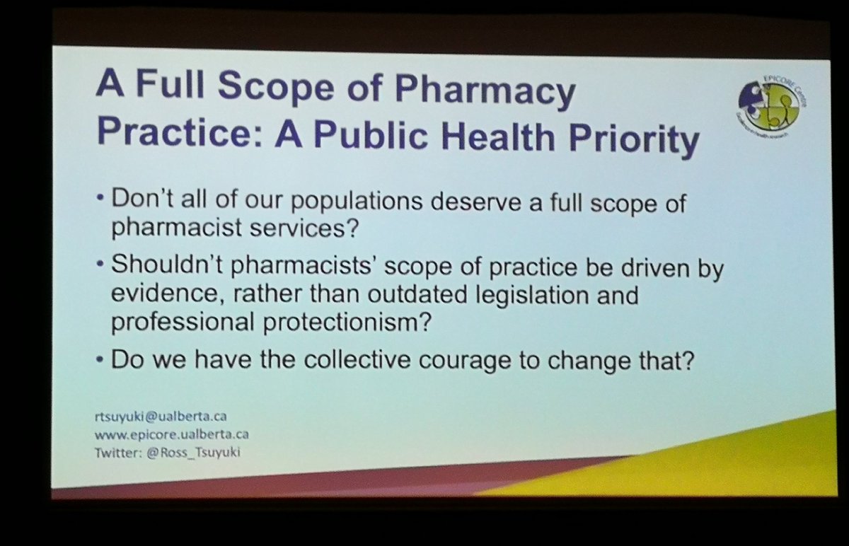 Collective courage is what we need! Karawhiua, e hoa mā! Empowering presentation from <a href="/Ross_Tsuyuki/">Ross Tsuyuki, BSc(Pharm), PharmD, MSc, FACC, FCAHS</a> at #NZHPAconf19 today.