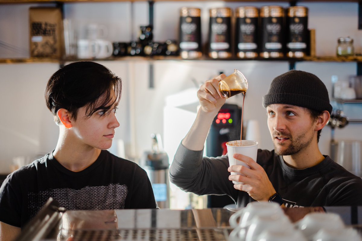 Just a couple chemists making sure you get the best coffee every time!