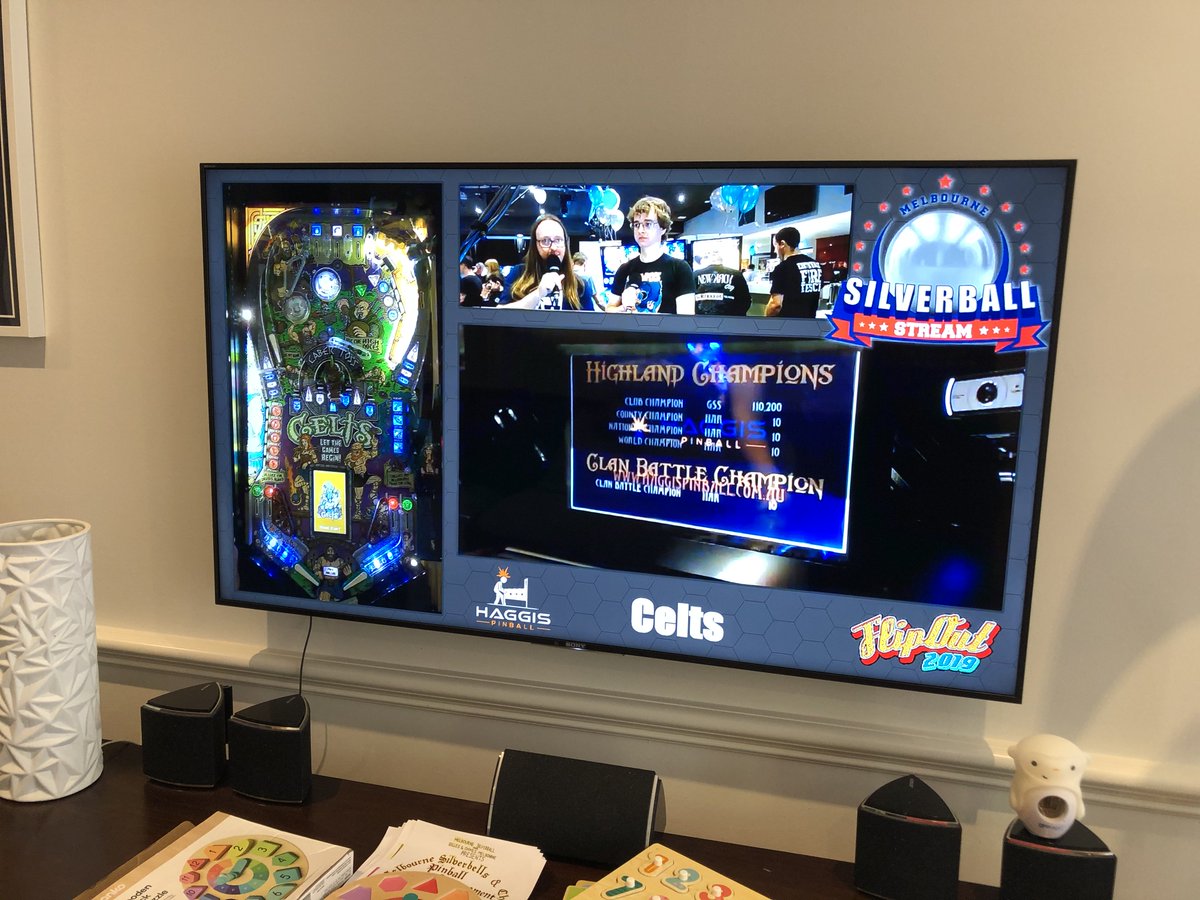pinballpress's tweet photo. Thanks to @MelbSilverball for streaming Haggis Pinball’s CELTS machine! 
YT link here: https://t.co/2f94HZV5dQ

#pinball #HaggisPinball https://t.co/YFDn0NC8E5