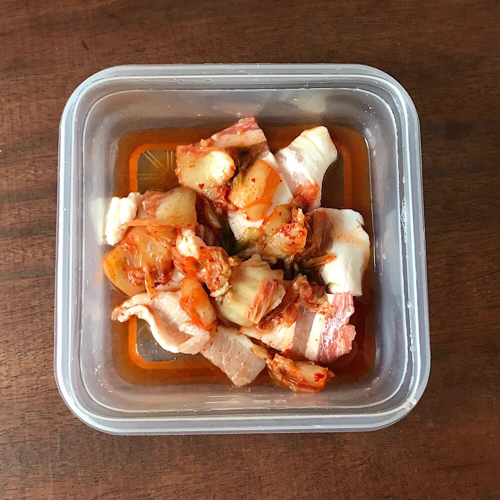 オシャレじゃないけど美味しい！？「とろたま豚キムチ丼」の作り方！