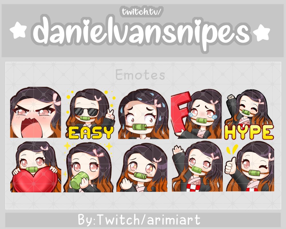 90s anime themed twitch emotes I made for my friend! ♡ ₍ᐢ.‸.⑅ᐢ₎ : r/Twitch