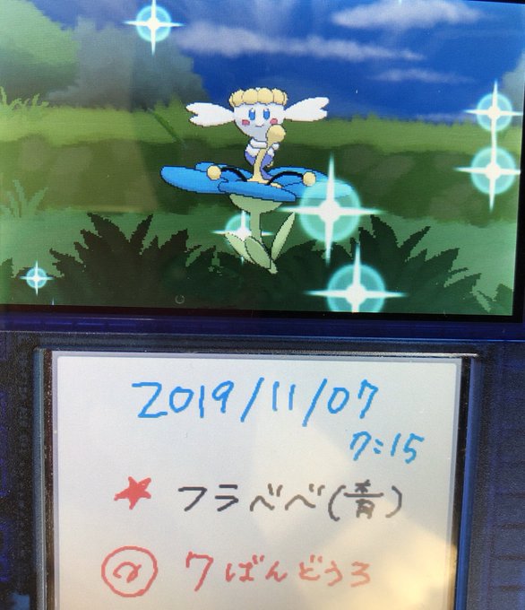 X 色違いフラベベ 色違いポケモンをひたすら集めるブログ Route245