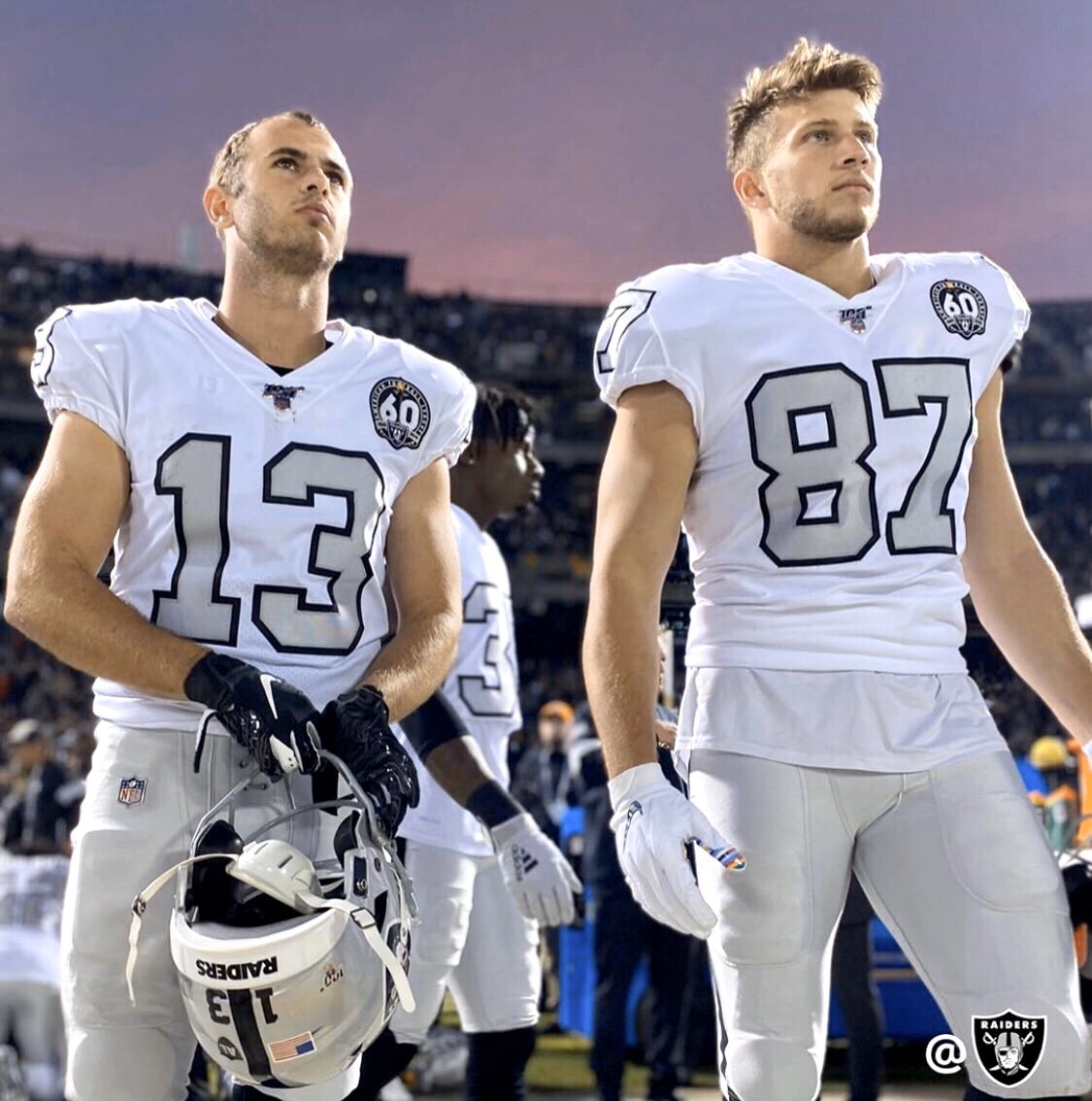 raiders silver jersey