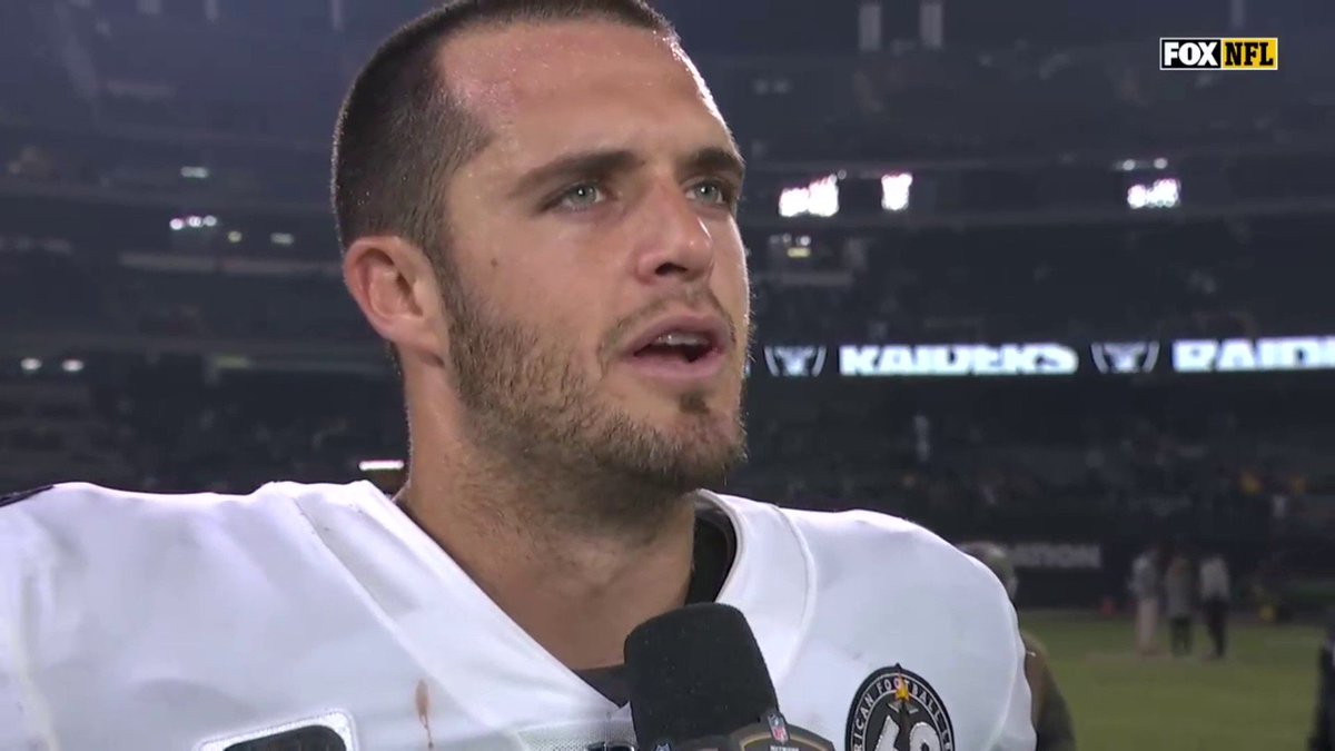 @FOXSports's photo on Derek Carr