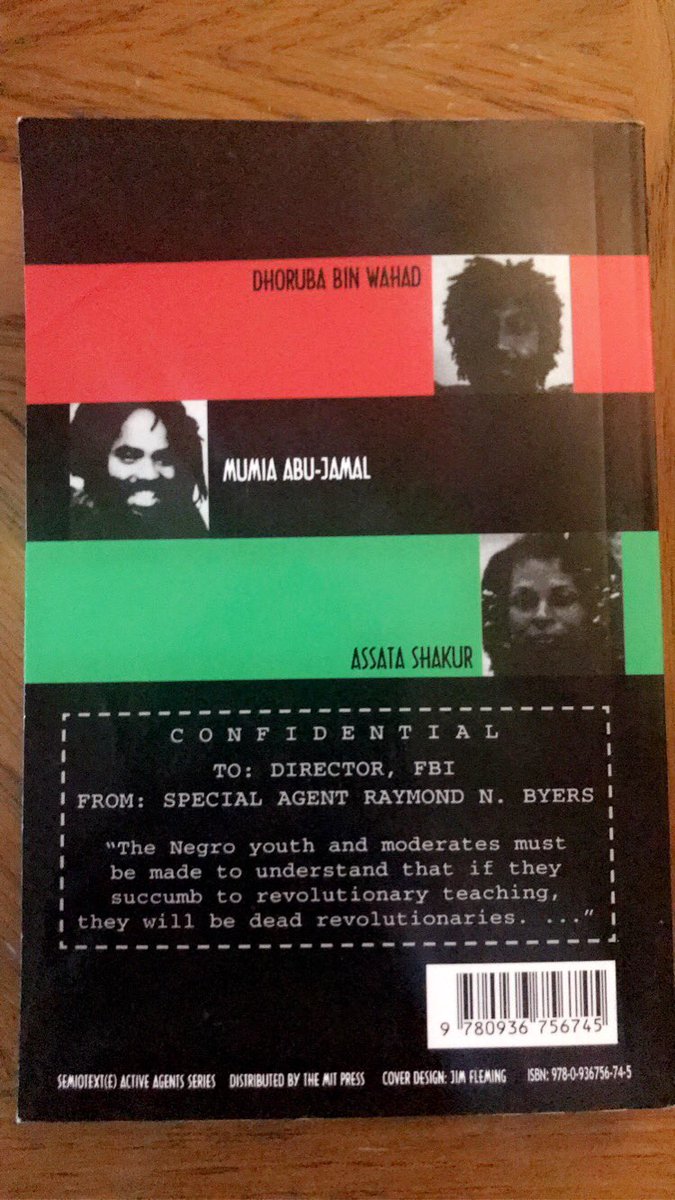 Still Black, Still Strong: Survivors Of The War Against Black Revolutionaries - Dhoruba Bin Wahad, Mumia Abu-Jamal & Assata Shakur (1993)h/t  @superchrismarsh for recommending this