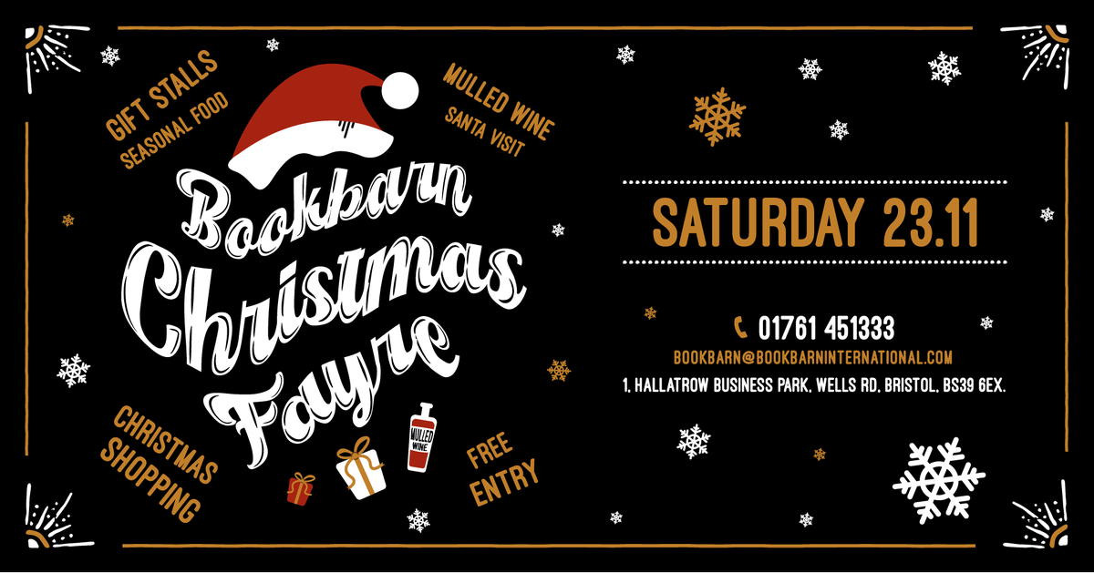 Bookbarn_BBI's tweet photo. It's been a few days since we last mentioned how excited we are about our Christmas Fayre this year, so here it is: we are so excited! ❄️☃️🎁🎉🎄

We hope to see many of you joining us on the day for festive fun. Head to the event page to find out more:

https://t.co/fgXiAGm6mb https://t.co/7lAwchGqx4