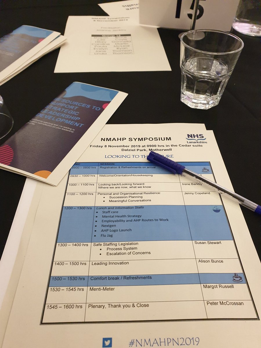 Looking forward to the NMAHP symposium today with @Louuu_x @PenderAndy and the rest of our Wishaw team #NMAHP #teamuhw