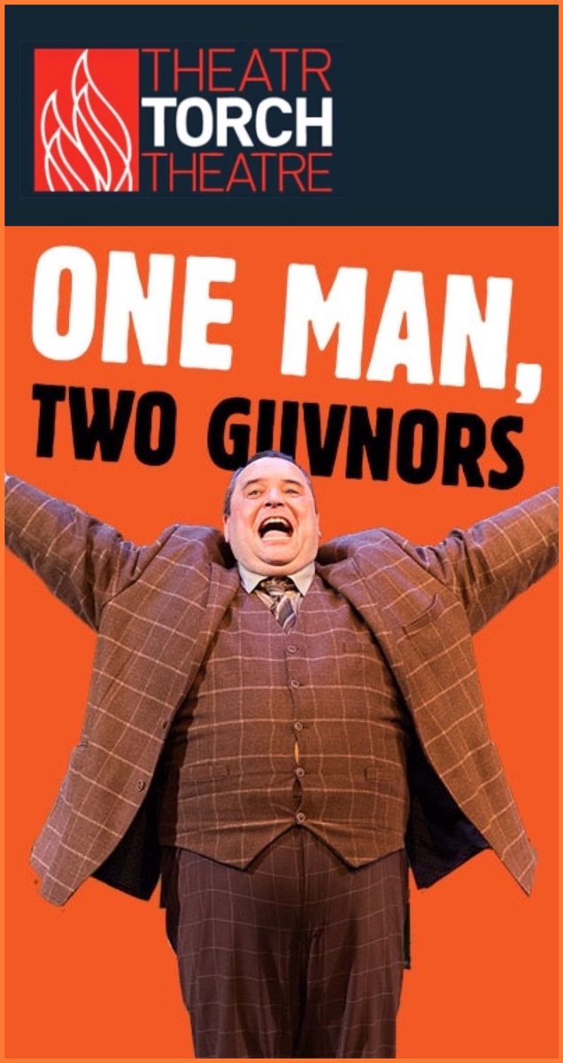 Roger Pettit (@rjp18) on Twitter photo Saw #OneManTwoGuvnors at <a href="/TorchTheatre/">Torch Theatre 🎭🎬☕️</a> last night. It’s hilarious. @Christian2178 is brilliant, as are the rest of the cast. Go and see it. You will leave the theatre happier than when you went in! Saw #OneManTwoGuvnors at <a href="/TorchTheatre/">Torch Theatre 🎭🎬☕️</a> last night. It’s hilarious. @Christian2178 is brilliant, as are the rest of the cast. Go and see it. You will leave the theatre happier than when you went in!