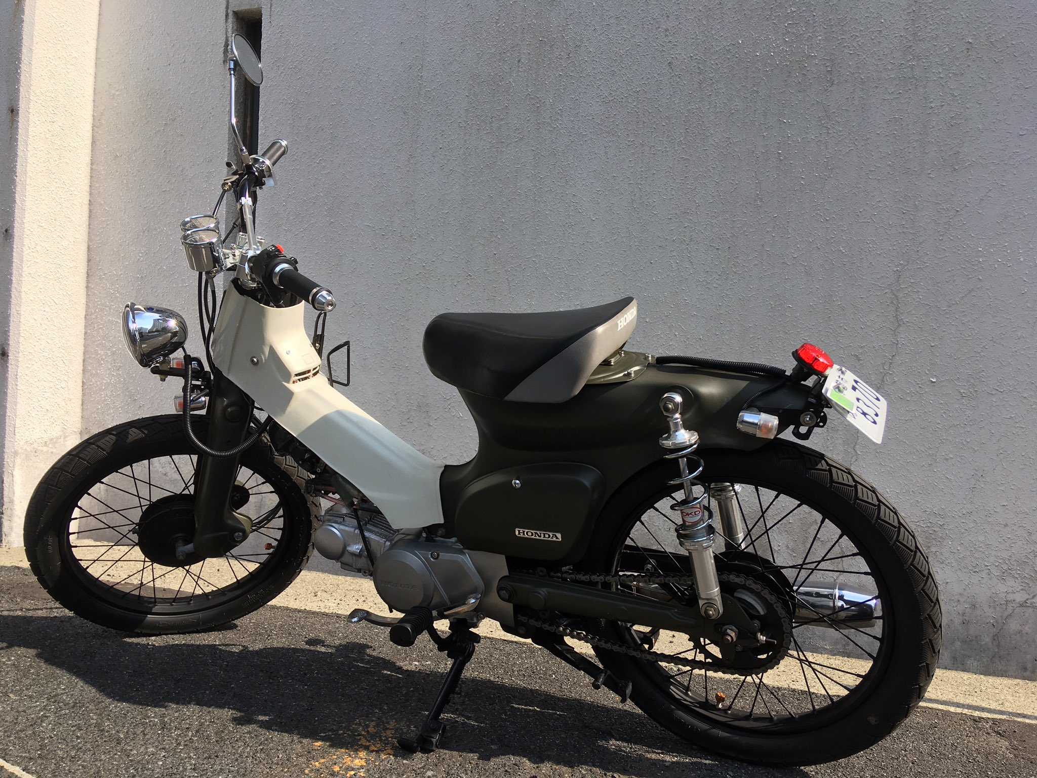 توییتر まーし スーパーカブ Super Cub C50 Tw0 در توییتر 名前 まーし 性別 男 年齢 28 身長 176 住み 岡山 車種 スーパーカブ ボバーカスタム 好き バイク