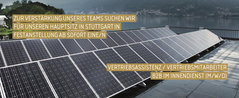 LUXORsolar's tweet photo. Luxor Solar sucht für den Hauptsitz in Stuttgart ab sofort und in Festanstellung eine/n Vertriebsassistenz / Vertriebsmitarbeiter B2B im Innendienst (m/w/d) 
#Luxorsolar #Jobs  #Vertrieb
Mehr Infos: https://t.co/1QTaOwe7sH https://t.co/tBvSPJxoGh