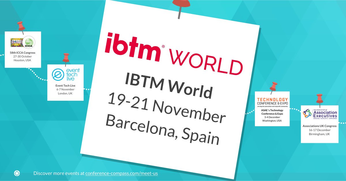 #ICCAWorld and #ETL19 are over, but we are not done for 2019. Next stop: Barcelona! #ibtmworld <a href="/IBTMevents/">IBTM</a>