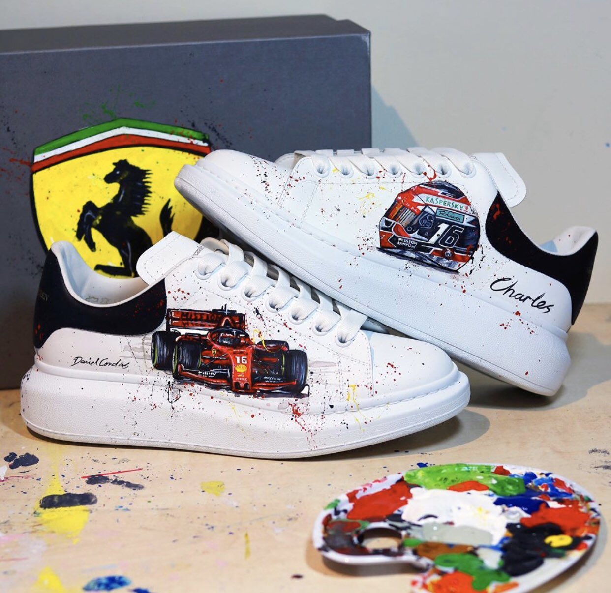 Charles Leclerc News on X Amazing shoes danielcordas IG Charles16 F1 https t ENRChRBJy5 X
