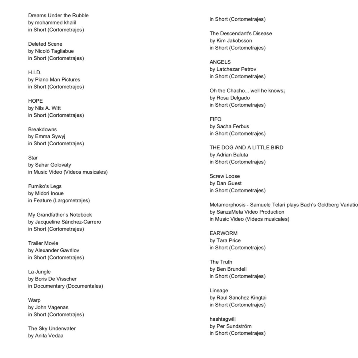 i Filmmaker IFF tweet media