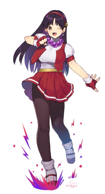 ふとましくなってしまった #格ゲーキャラ描こうぜ 