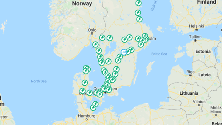 Our (e)mission is accomplished! The building phase in GREAT is finished and we have installed a total of 69 fast chargers in Sweden, Denmark and Northern Germany.
great-region.org/our-emission-i…

#electricmobility #CEFTransport #fastcharging