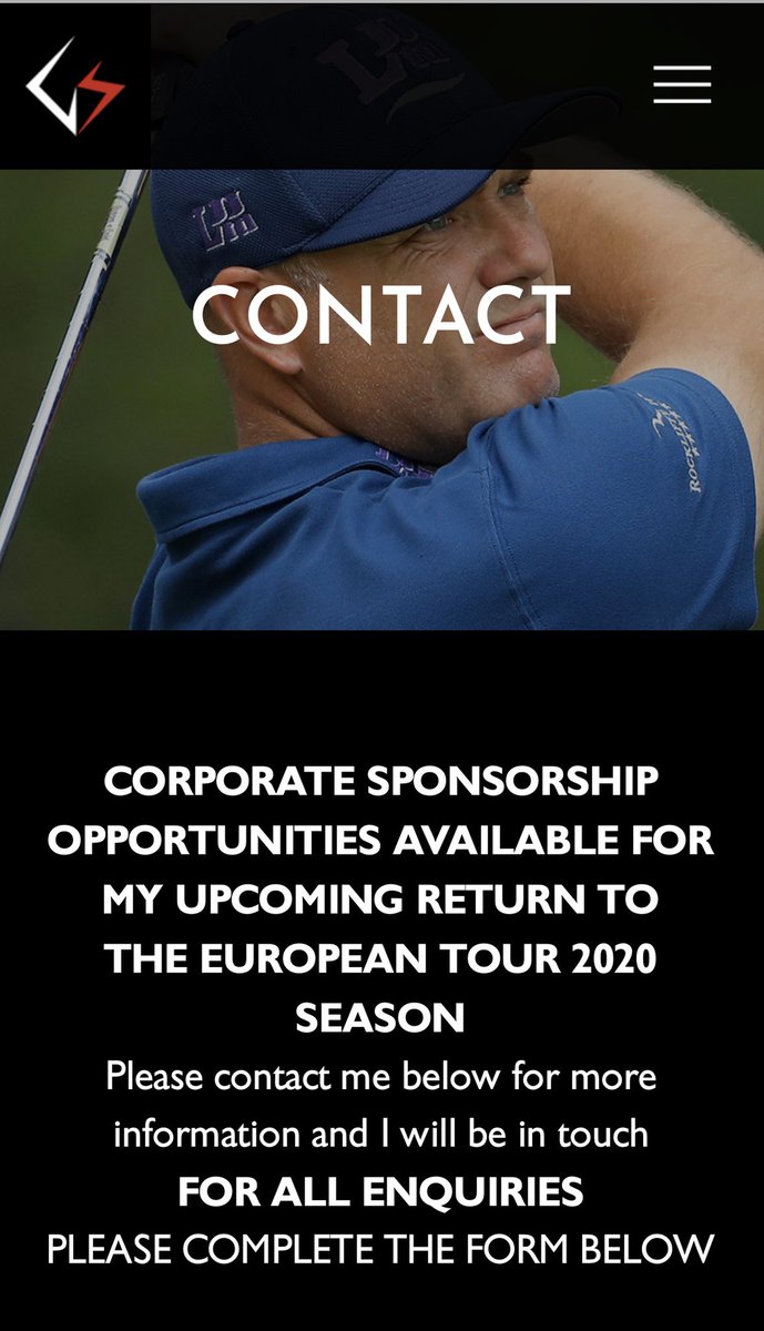 stormygraeme's tweet photo. Really pleased to announce that I will be returning to the @EuropeanTour for the 2020 season @ADGolfChamps 💪🏻 Corporate sponsorship opportunities available🏌🏻‍♂️ Contact me via my website https://t.co/JyEpRCKWo4 for info and details 👇🏻😁 https://t.co/m61pkTdIJr