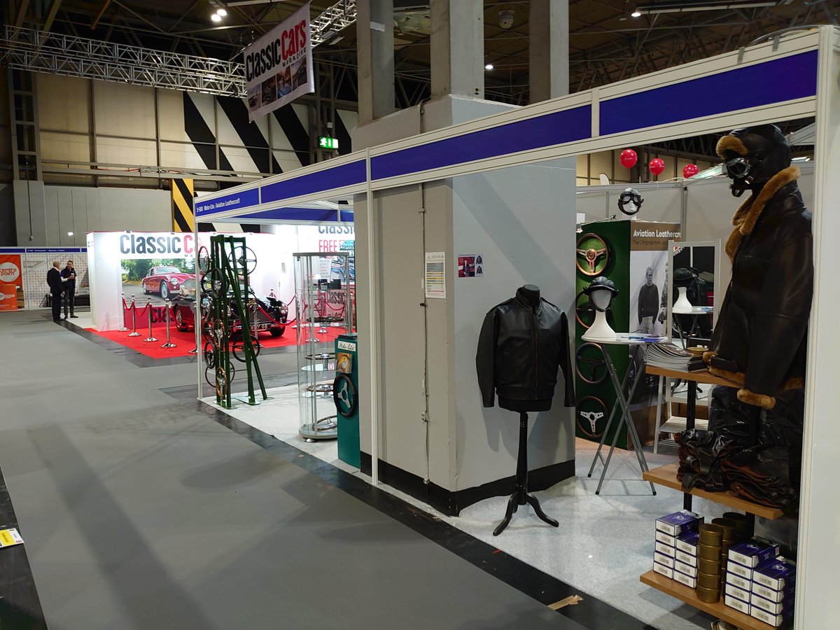 IrvinJackets's tweet photo. Aviation Leathercraft and Irvin at the NEC Classic Car Show Birmingham.
Come and see us in Hall 2, Stand 560

#AviationLeathercraft #classiccar #classiccars #steeringwheel #gearknobs #Irvinjacket #classiccarshow #NECBirmingham #classiccarexpertise #classiccarevents #vintage https://t.co/xnptgfCwQa