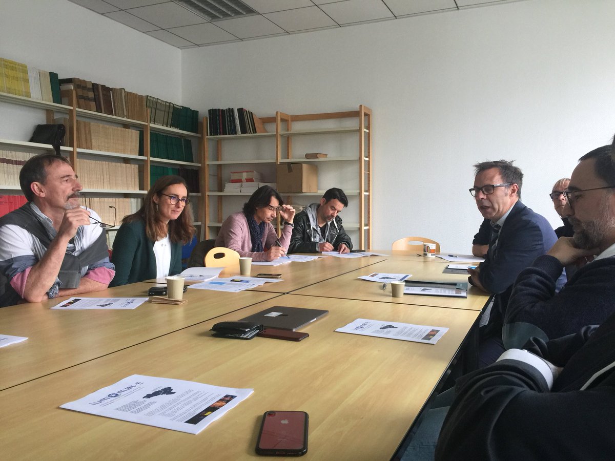 UnivAngers's tweet image. Ce matin conférence de presse sur la création de l'école universitaire de chimie (EUR) #Lumomat avec les partenaires de @UnivRennes1 @UnivNantes @chimie_ISCR @CNRS #structuration type #graduateSchool #partenariat #synergie