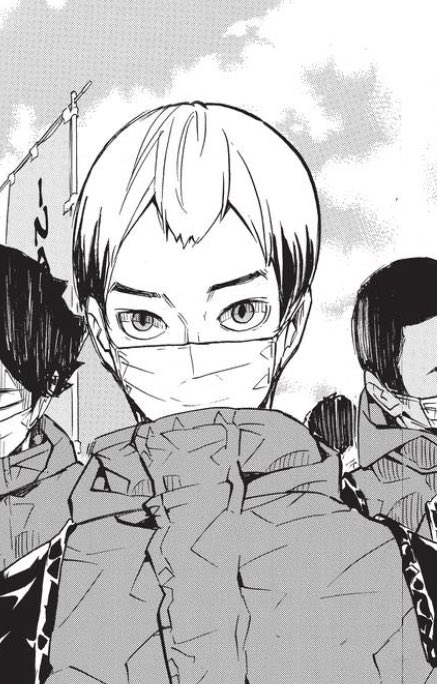 every kita shinsuke manga panel: a thread