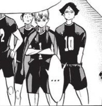 so you have kita who puts a jacket on bc he's cold and then there's suna who just. puts his hands inside his shorts. i see.anyway kita cute