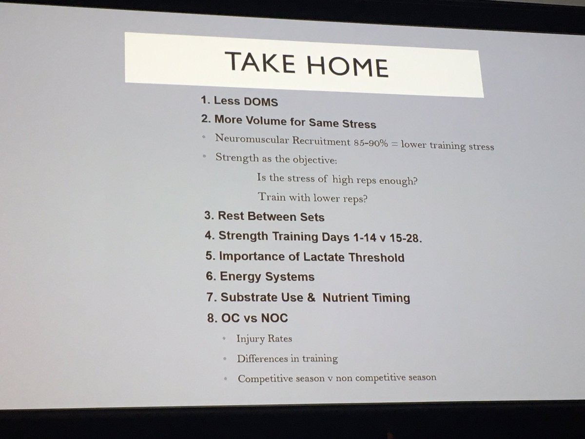 Outstanding speech by <a href="/MsAnnaCraig/">Anna Craig</a> on how to train like a girl. Remember women can do more than you think they can 💪

<a href="/the_ASCA/">Aus S&C Assn</a> 
#asca_conf