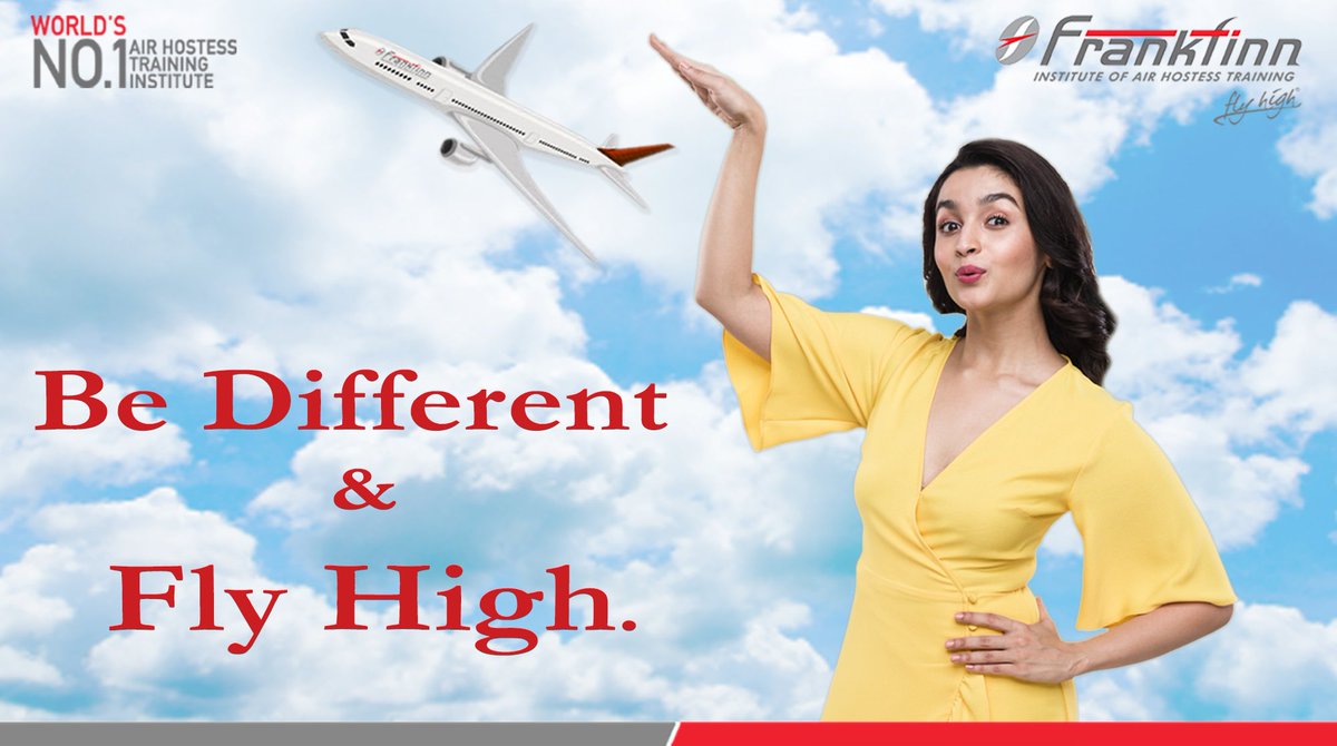 _FlyHigh's tweet photo. The more different and unique choices you make, the more beautiful tomorrow you create.
Create the strong difference today and give wings to your dreams.
#Frankfinn #AliaBhatt #BrandAmbassador #Aviation #26YearsofExcellence #WelcometotheGoodLife #WelcometotheSky #FlyHigh https://t.co/oATn5QsF3C