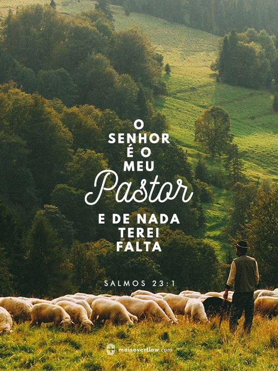 O #SENHOR #é #o #meu #pastor, #nada #me #faltará. #Salmos…