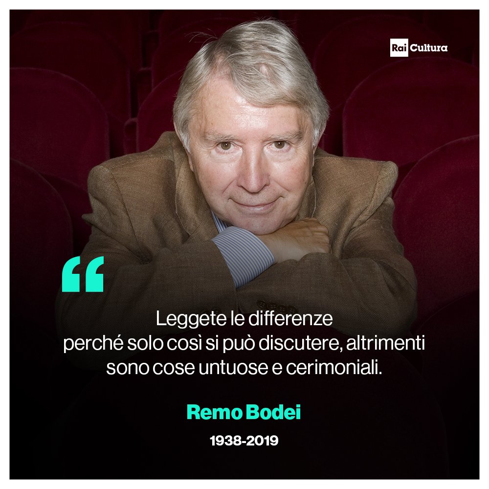 All'età di 81 ci ha lasciato Remo Bodei, il filosofo delle passioni.