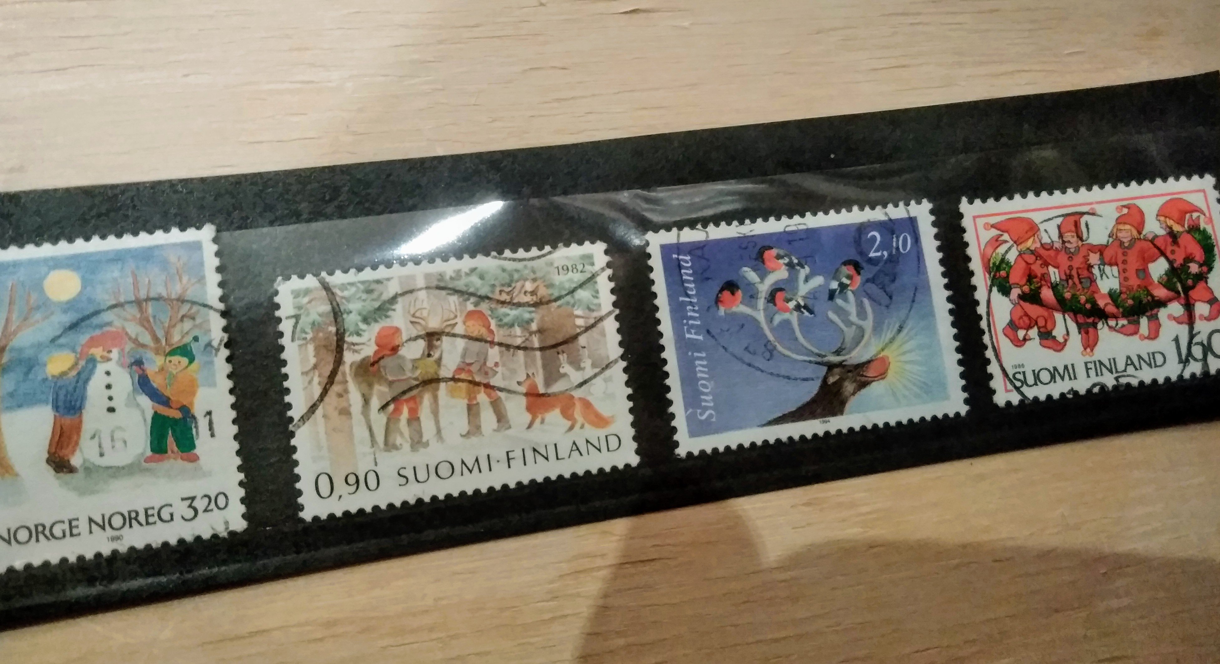 クリスマス切手発売もスタート4種セット 可愛い切手コレクションに