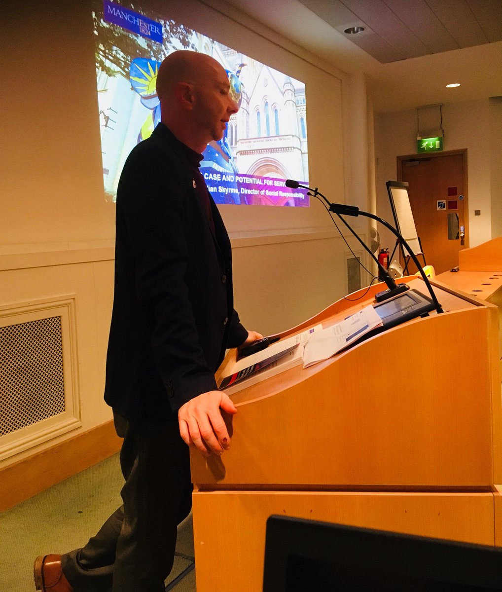 SLIHC1's tweet photo. The Case and Potential for #servicelearning . Keynote speech by @julianskyrme
#SLIHC19 https://t.co/dgPksKfEpI