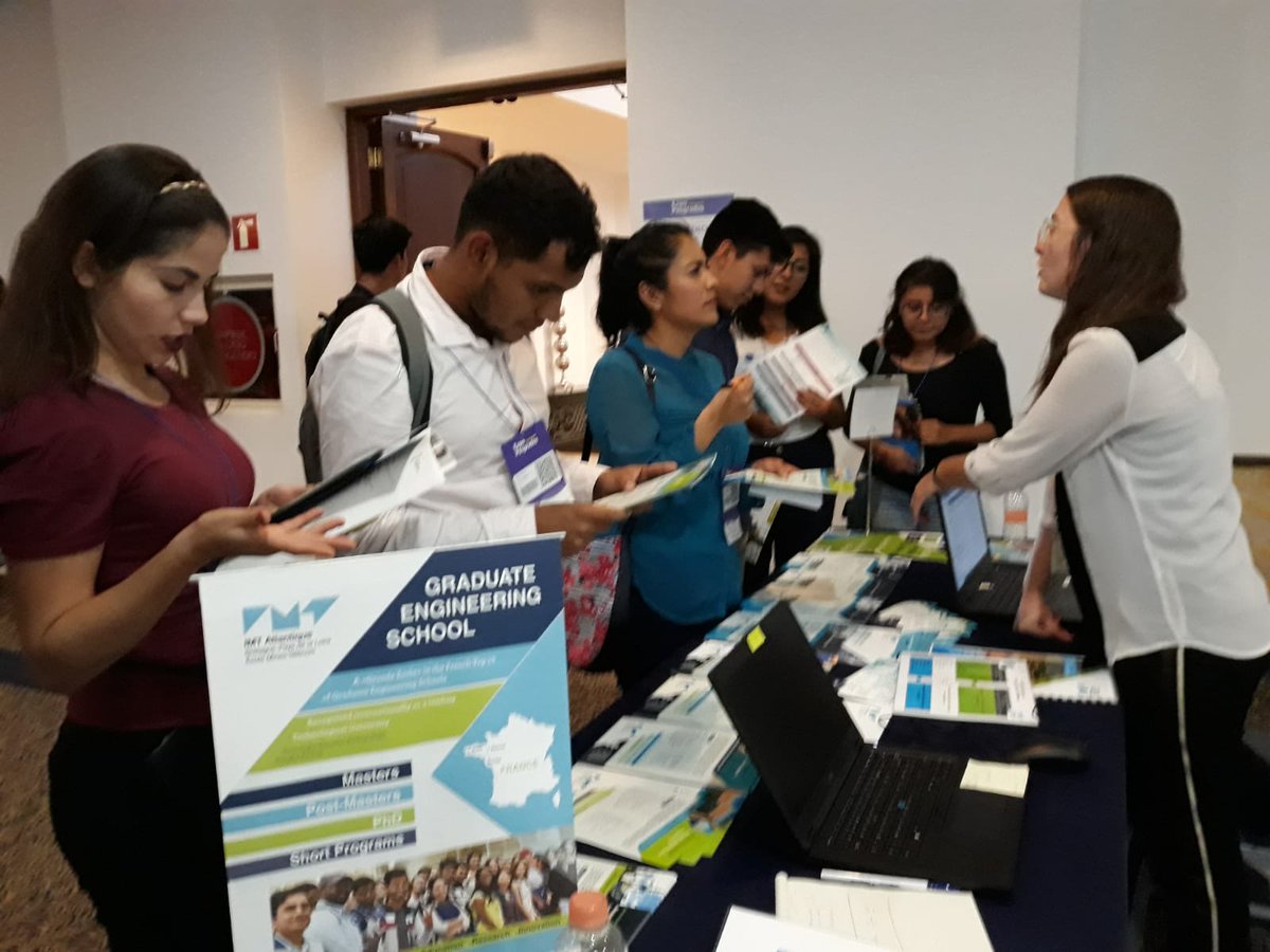 IMTAtlantiqueEN's tweet image. #Expoposgrados2019 🇲🇽 Our last stop will be in Mexico city on Sunday ! come and meet us to find out more about our International 🇬🇧#MScprograms 🇫🇷🎓
#Choosefrance #studyabroad 
@IMTAtlantique @CampusFranceMex