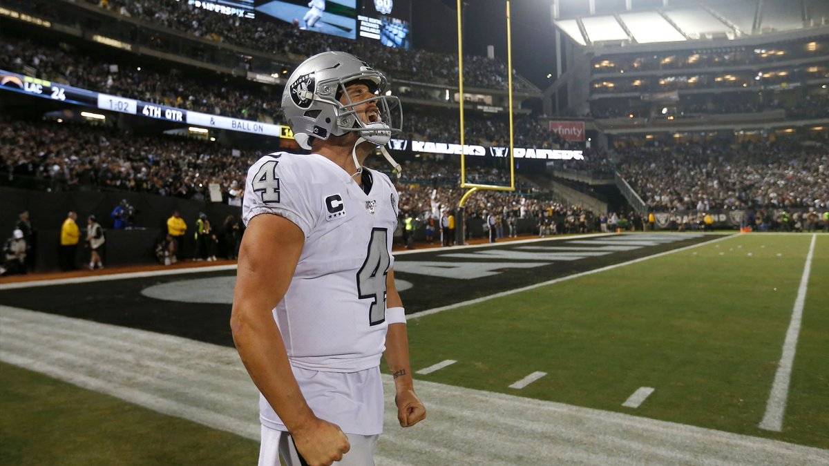 @NBCSRaiders's photo on Derek Carr